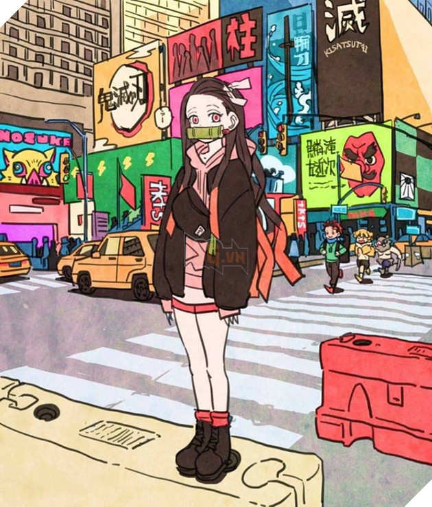 Sẽ như thế nào khi các nhân vật của Kimetsu no Yaiba sống ở thời hiện đại? 3