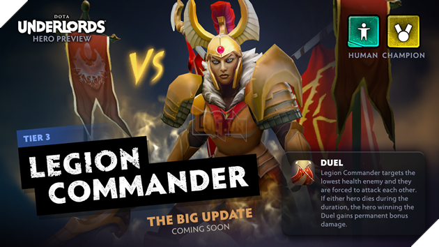 Dota Underlords - Xuất hiện thêm Alliance Champion và hàng loạt tướng mới 2