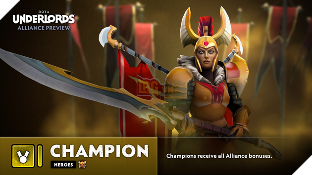 Dota Underlords - Xuất hiện thêm Alliance Champion và hàng loạt tướng mới