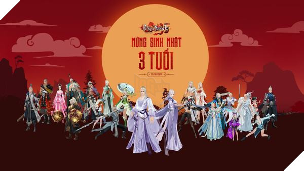 Mừng sinh nhật Võ Lâm Truyền Kỳ Mobile, game thủ nhận quà ngập lối 2