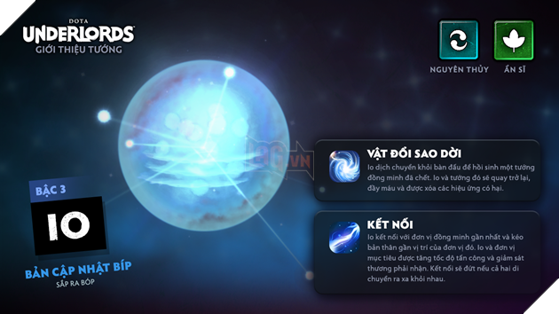 Dota Underlords - Cập nhật mới thêm vào IO có khả năng hồi sinh quân cờ đã chết