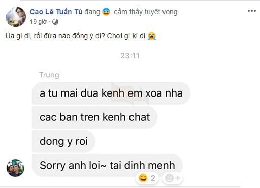 Thầy Ba bị cô Lin Da bóc phốt công kích cá nhân, chưa kịp xóa kênh phải lên tiếng xin lỗi 6