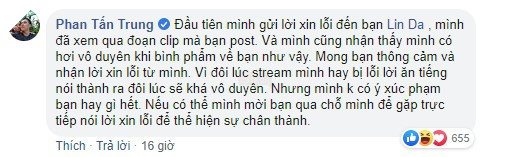 Thầy Ba bị cô Lin Da bóc phốt công kích cá nhân, chưa kịp xóa kênh phải lên tiếng xin lỗi 2
