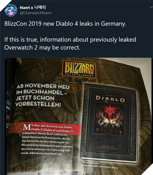 Diablo 4 có thể sẽ được Blizzard ra mắt ngay trong Blizzcon 2019 đầu tháng 11 này