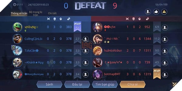 Liên Quân Mobile tràn ngập hack hồi chiêu, một trận Xếp Hạng chỉ tốn từ 1 đến 2 phút 3