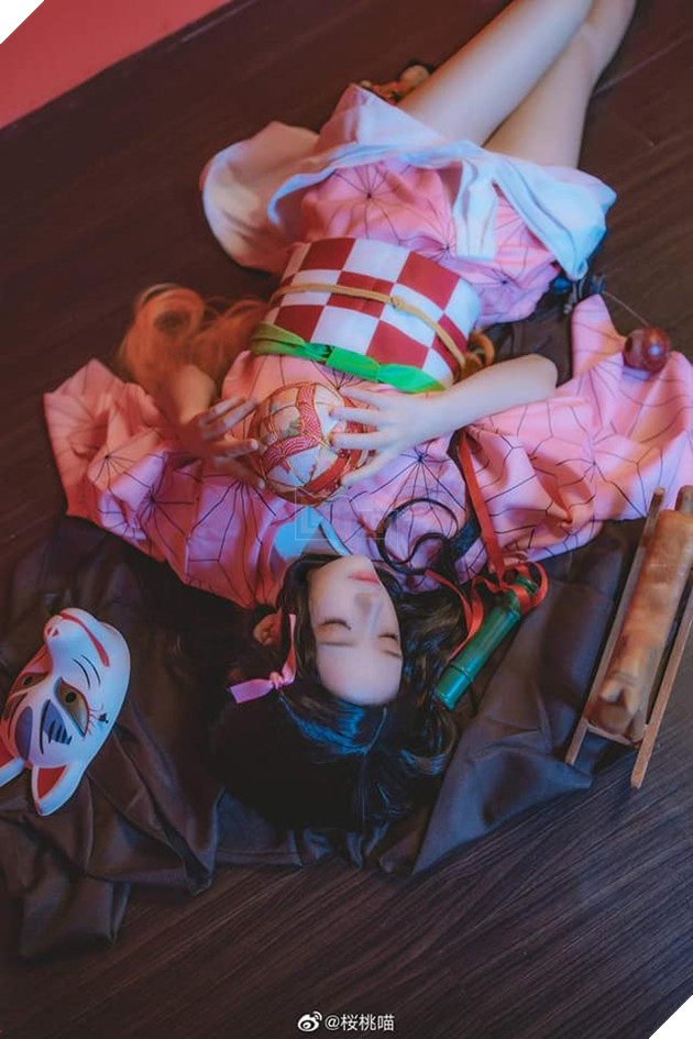 Chiêm ngưỡng bộ Cosplay Em gái quốc dân Nezuko vô cùng xem đẹp 4