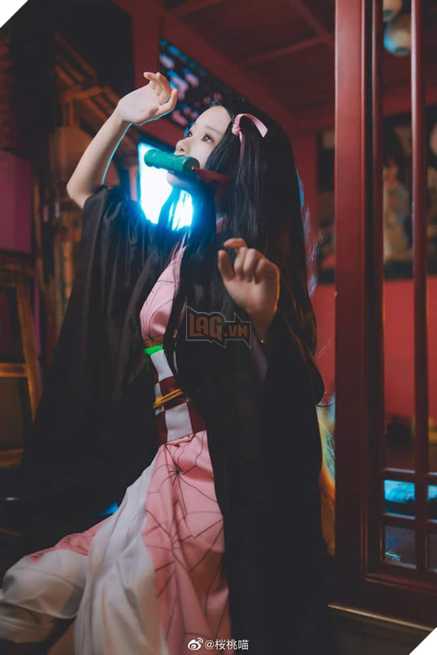 Chiêm ngưỡng bộ Cosplay Em gái quốc dân Nezuko vô cùng xem đẹp 5