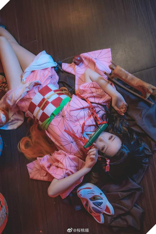 Chiêm ngưỡng bộ Cosplay Em gái quốc dân Nezuko vô cùng xem đẹp 9
