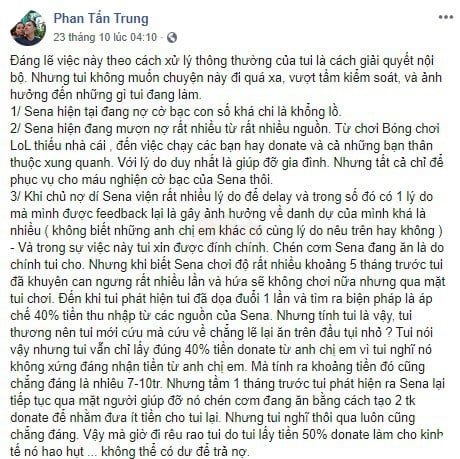 LMHT: Thầy Ba khẳng định không đuổi Sena khỏi SBTC, bởi anh mà kick thì Sena chỉ còn nước đi bụi - Ảnh 2.