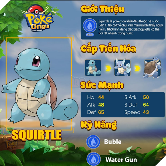 Những điều cần biết về bộ ba Pokemon khởi đầu của siêu phẩm cuối năm Poke Origin 3