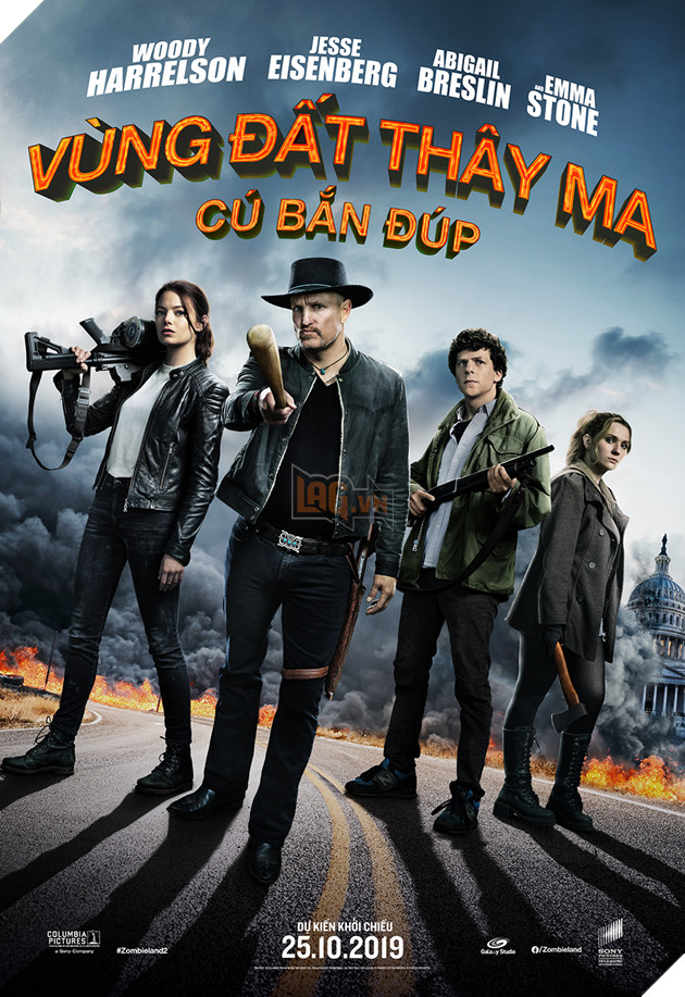 Zombieland: Double Tap vượt mặt hàng loạt ứng cử viên trở thành bom tấn kinh dị mùa Halloween