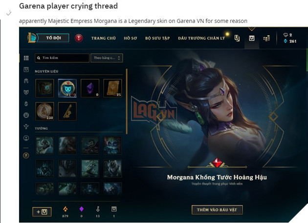 LMHT: Game thủ phát hiện nhiều trang phục bị nâng từ Sử Thi lên Huyền Thoại 4