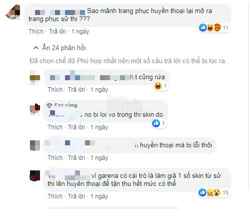 LMHT: Game thủ phát hiện nhiều trang phục bị nâng từ Sử Thi lên Huyền Thoại 12