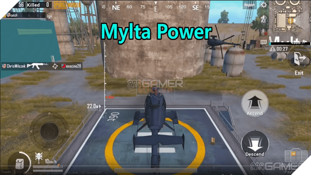 PUBG Mobile: 10 địa điểm tìm thấy trực thăng có trong Chế độ Payload 2