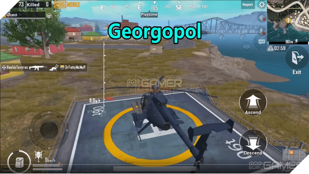 PUBG Mobile: 10 địa điểm tìm thấy trực thăng có trong Chế độ Payload 4