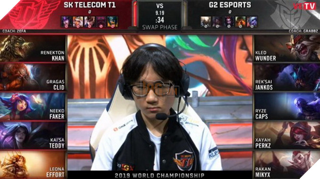 CKTG 2019: SKT T1 bối rối trước G2 và thất bại trước tấm vé Chung Kết Thế Giới