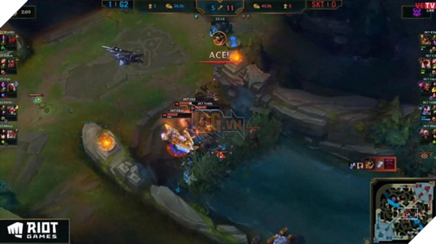 CKTG 2019: SKT T1 bối rối trước G2 và thất bại trước tấm vé Chung Kết Thế Giới 3