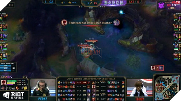 CKTG 2019: SKT T1 bối rối trước G2 và thất bại trước tấm vé Chung Kết Thế Giới 5