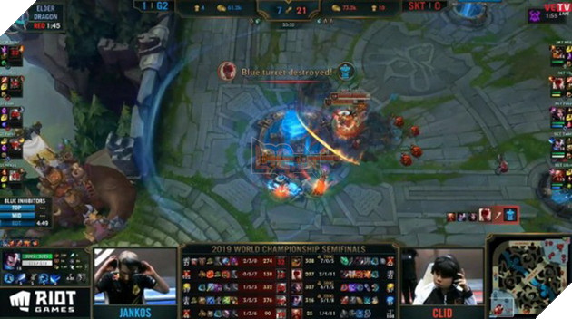 CKTG 2019: SKT T1 bối rối trước G2 và thất bại trước tấm vé Chung Kết Thế Giới 6