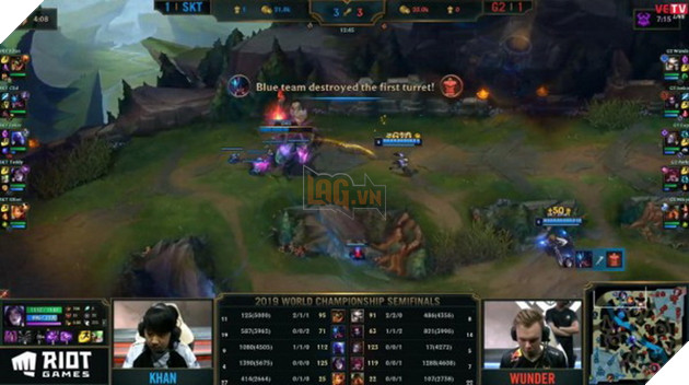 CKTG 2019: SKT T1 bối rối trước G2 và thất bại trước tấm vé Chung Kết Thế Giới 8