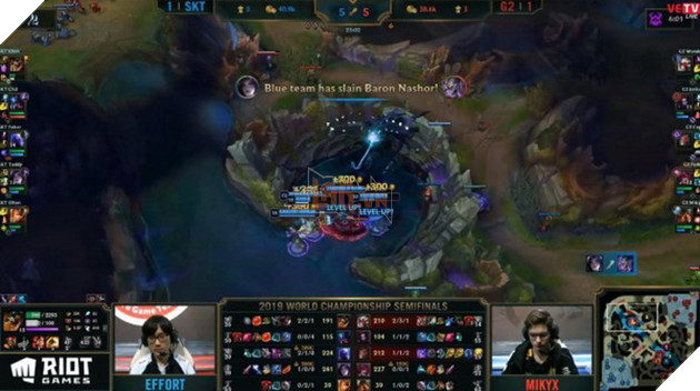 CKTG 2019: SKT T1 bối rối trước G2 và thất bại trước tấm vé Chung Kết Thế Giới 9