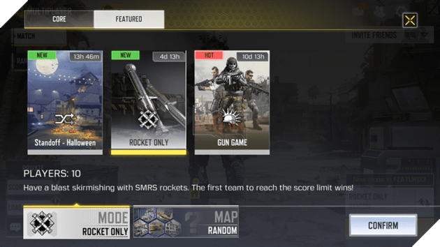Call of Duty Mobile: Hướng dẫn cách thức chơi trong chế độ Rocket Only 