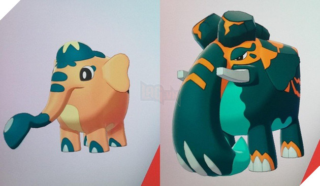 Cufant and Copperajah Pokemon Sword and Shield