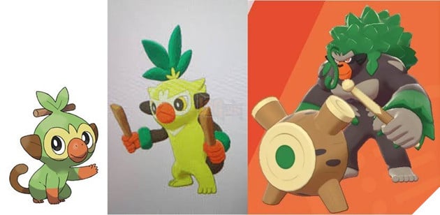 Grookey evolution Pokemon Sword and Shield