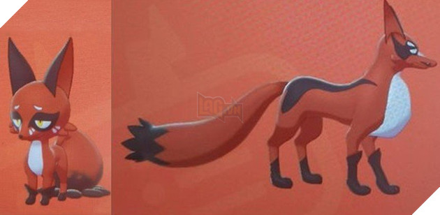 unnamed fox Pokemon Sword and Shield