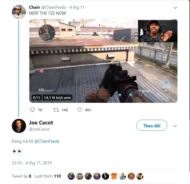 725 Shotgun trong Call of Duty: Modern Warfare chắc chắn sẽ được điều chỉnh 2