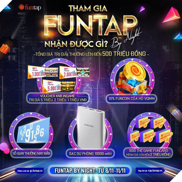 NPH Funtap tổ chức sự kiện “Funtap by Night” hứa hẹn đầy ý nghĩa với những phần quà hấp dẫn 3