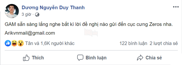 LMHT: Zeros có khả năng sẽ không còn ở GAM Esports trong mùa giải 2020 4