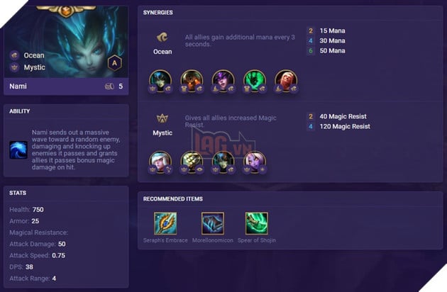 TFT Set 2 Nami