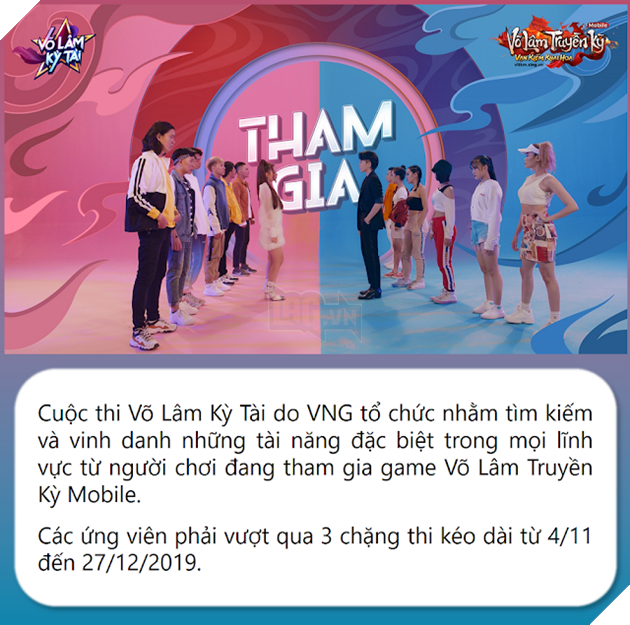 Hơn 5.000 game thủ Võ Lâm Truyền Kỳ tham gia cuộc thi tài năng sau 5 ngày khởi động