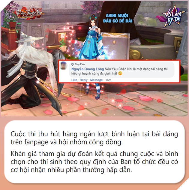 Hơn 5.000 game thủ Võ Lâm Truyền Kỳ tham gia cuộc thi tài năng sau 5 ngày khởi động 5