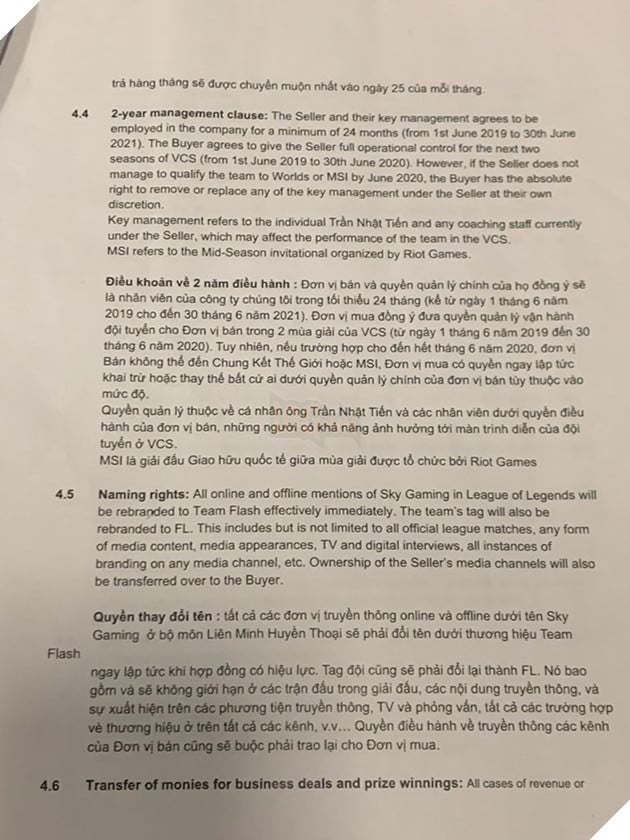Bất ngờ xuất hiện bản hợp đồng giữa chủ quản SDG và Team Flash, hé lộ âm mưu đảo chính của người nhà 3