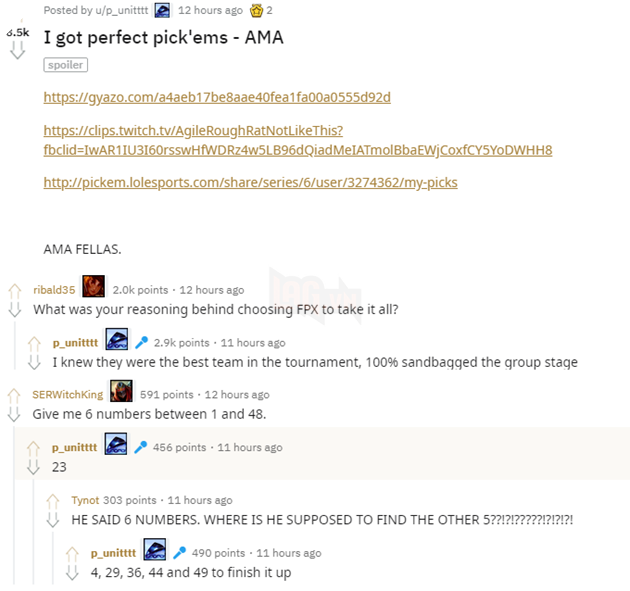 LMHT: Game thủ duy nhất đoán đúng toàn bộ kết quả CKTG 2019 chính thức lộ diện 3