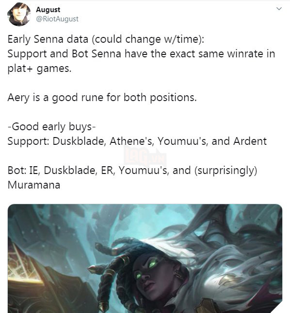 LMHT: Senna mạnh một cách bất ngờ khi sử dụng Thần Kiếm Muramana 3