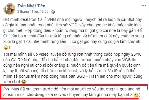 LMHT: Optimus cảnh báo đừng lôi mình vào drama, nếu không sẽ khui hết 131 Gb dữ liệu thâm cung bí sử của Team Flash - Ảnh 3.