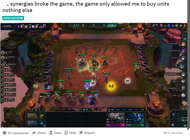 Đấu Trường Chân Lý: Kích hoạt một lúc 11 Hệ/Tộc, game thủ gặp lỗi dở khóc dở cười