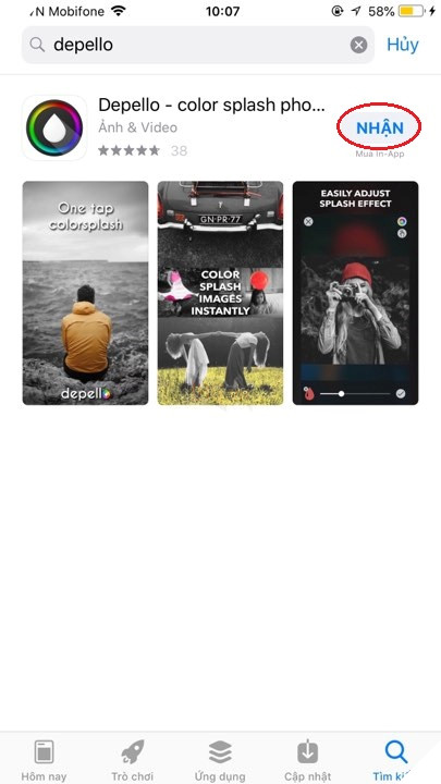 Depello: Ứng dụng thêm hiệu ứng màu sắc cho bức ảnh trên iPhone của bạn 4