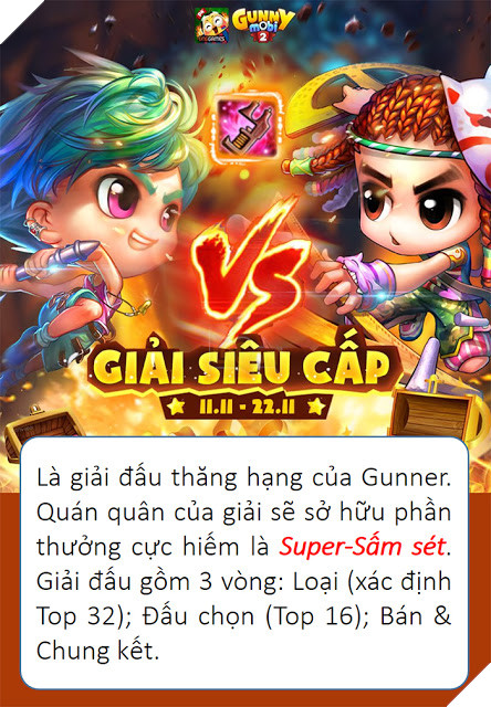 Gunny Mobi liên tục ra mắt nhiều sự kiện hot