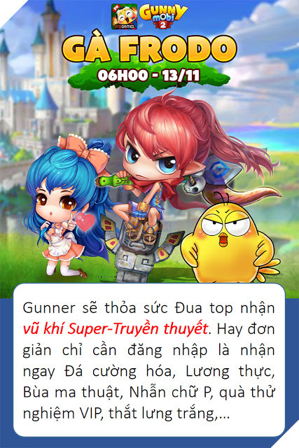 Gunny Mobi liên tục ra mắt nhiều sự kiện hot 2