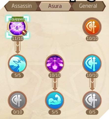 Laplace M - Cách tăng kỹ năng Assassin, Ninja, Asura giúp PVP và PVE hiệu quả 19