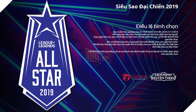 LMHT: Cổng bình chọn Siêu Sao Đại Chiến 2019 đã chính thức khai mở, game thủ vào bình chọn ngay thôi