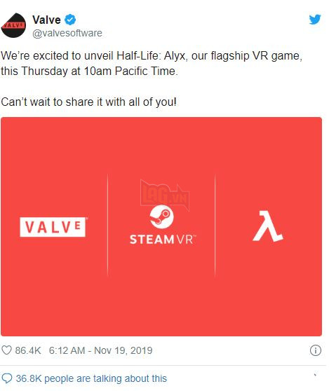 Valve xác nhận Half-life: Alyx, tựa game bắn súng trên nền tảng VR sẽ được giới thiệu trong thời gian ngắn