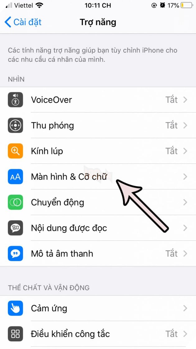 Hướng dẫn: Cách tắt tính năng độ sáng tự động, giúp thiết bị iPhone không bị hao tốn pin 4