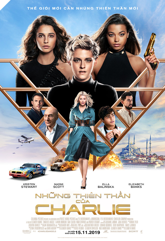  Mọt sách lãng tử Noah Centineo sánh vai với các thiên thần trong Charlie’s Angels là ai? 5