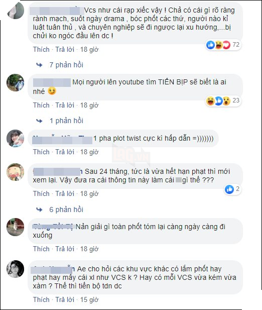 LMHT: BTC của VCS bị ném đá không thương tiếc sau khi ban án phạt cho chủ cũ của SGD 4