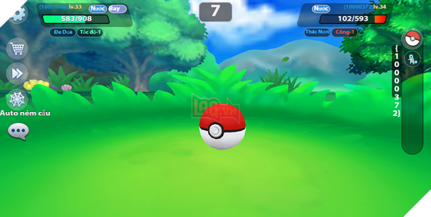 Hướng dẫn tính năng bắt pokemon trong poke origin 6